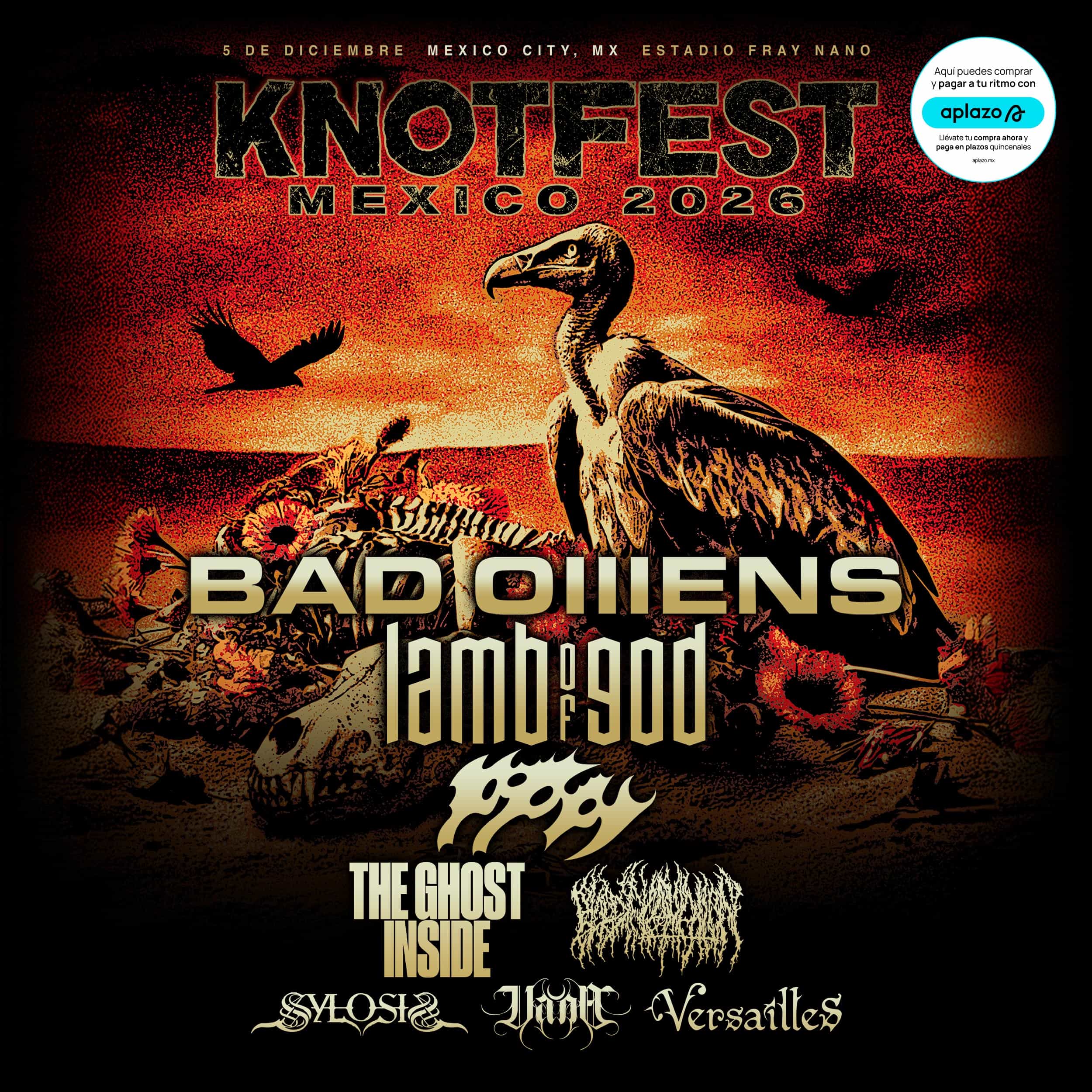 Imagen de KNOTFEST en CDMX