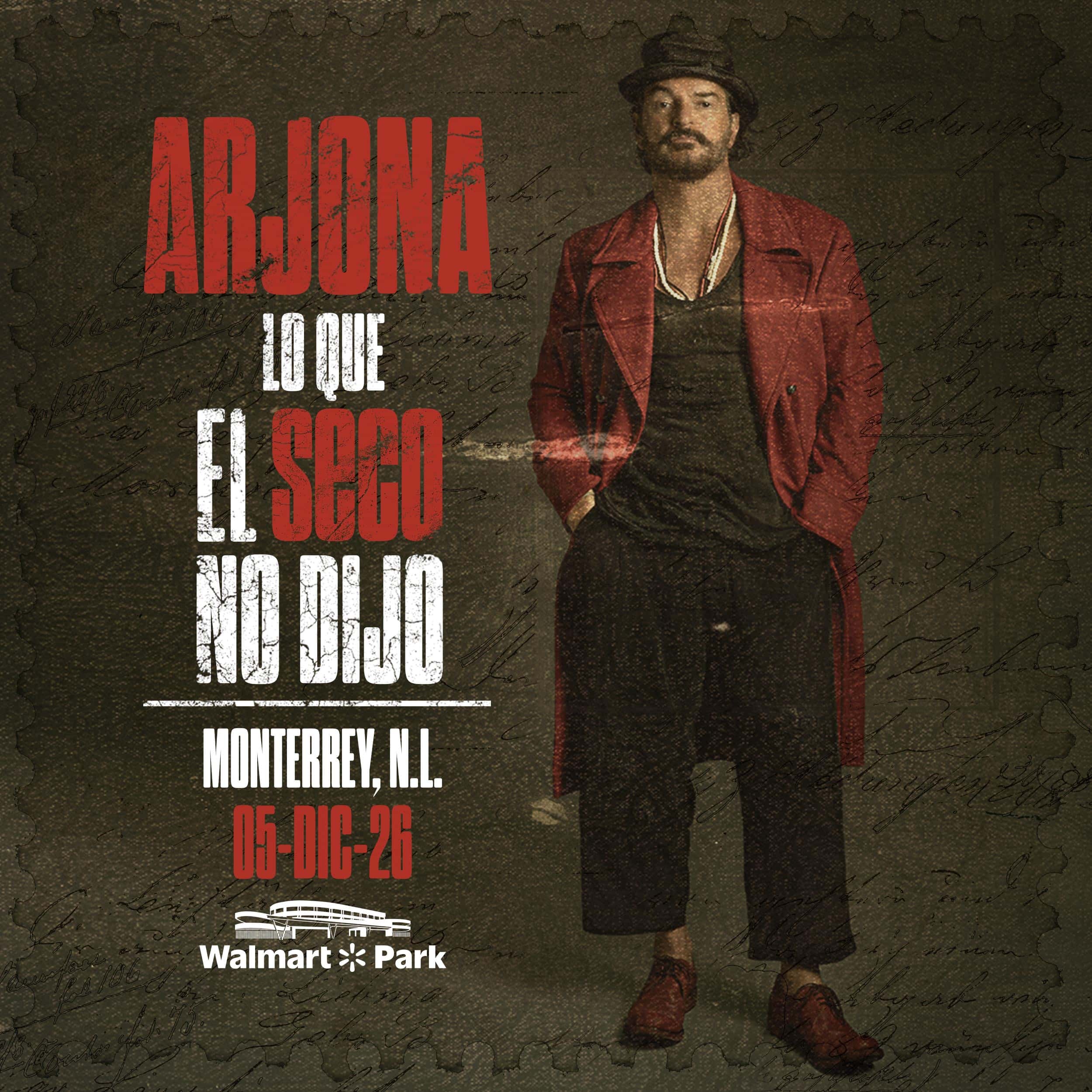 Imagen de Ricardo Arjona en Monterrey