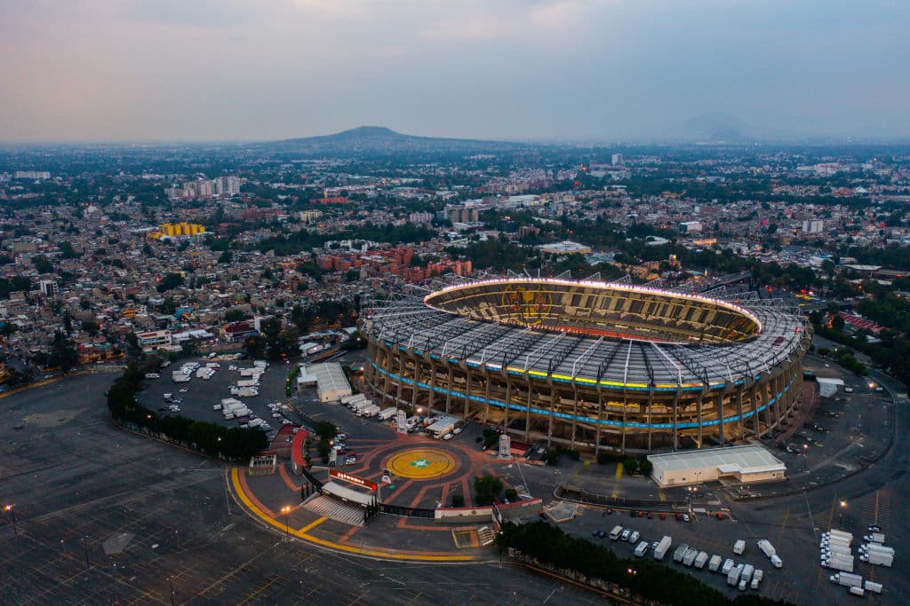 Explanada del Estadio Azteca